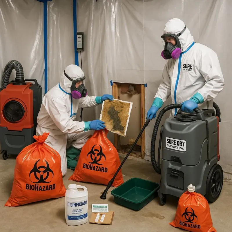 Contaminated Water Handling Protocols process in Franklin Center, NJ